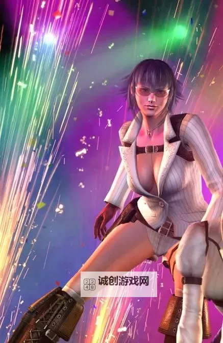 鬼泣5蕾蒂在车上披毯子图片:性感与酷炫的完美结合图1