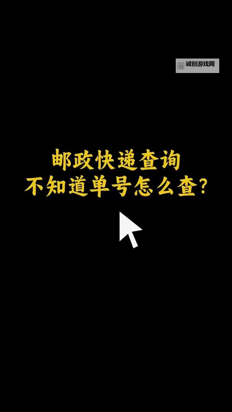 如何快速进行邮政包裹单号查询指南图2