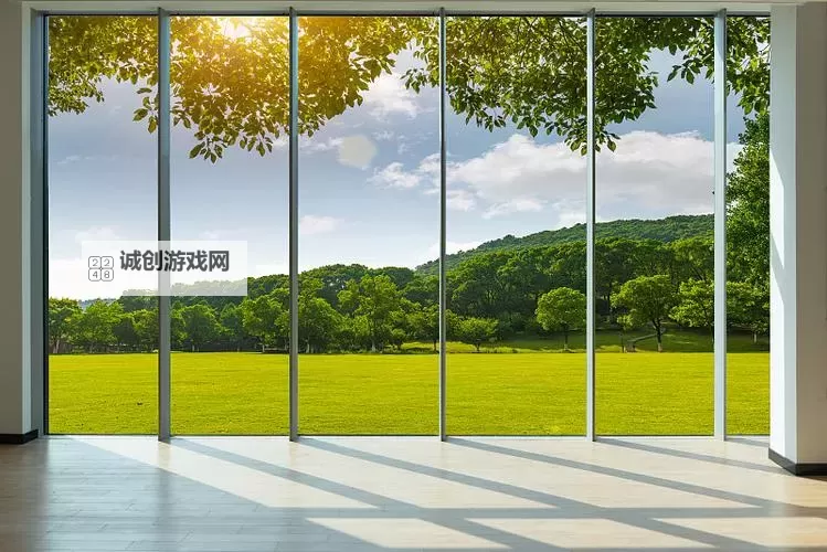 在落地玻璃窗前做视频：捕捉自然光的完美瞬间图1