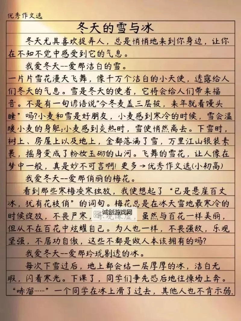 做错一道题放一个冰块作文:冰封错误的温度图2