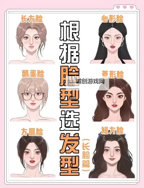 长脸适合的发型推荐:巧妙打造完美轮廓的发型指南图1