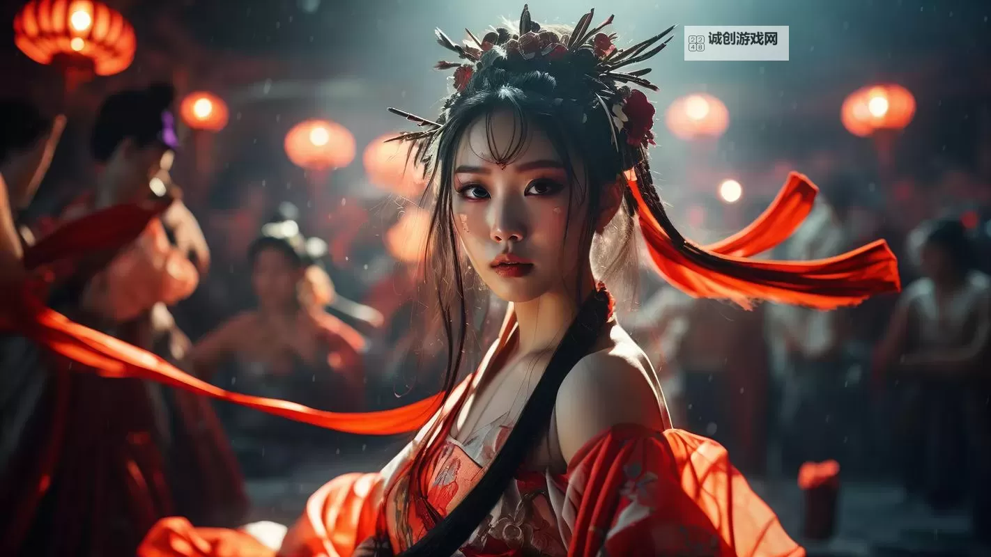 午夜美女直播:璀璨灯光下的魅力盛宴图1