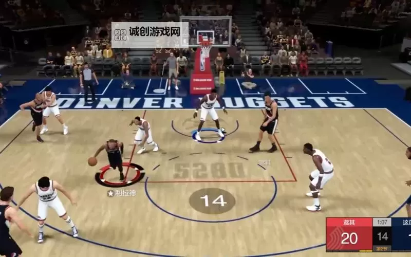 NBA2KOL2怎么空接传球技巧详解图2