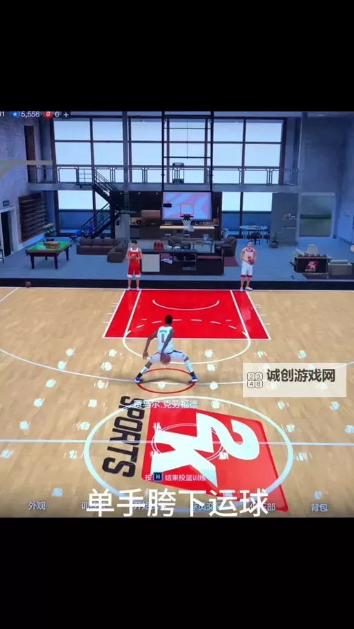 掌握技巧:2k14转身后自动上篮的完美操作指南图1