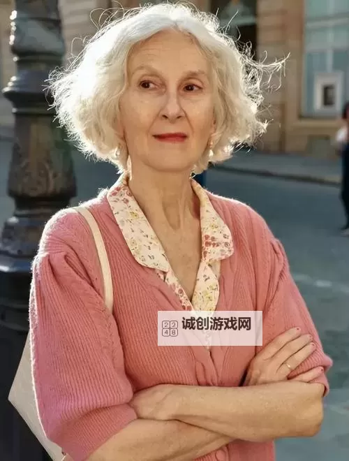 性感欧美欧洲老太婆：优雅魅力再现经典风采图1