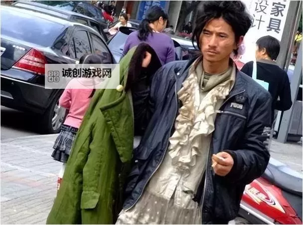 乞丐图片帅气:逆境中的不凡风采图1