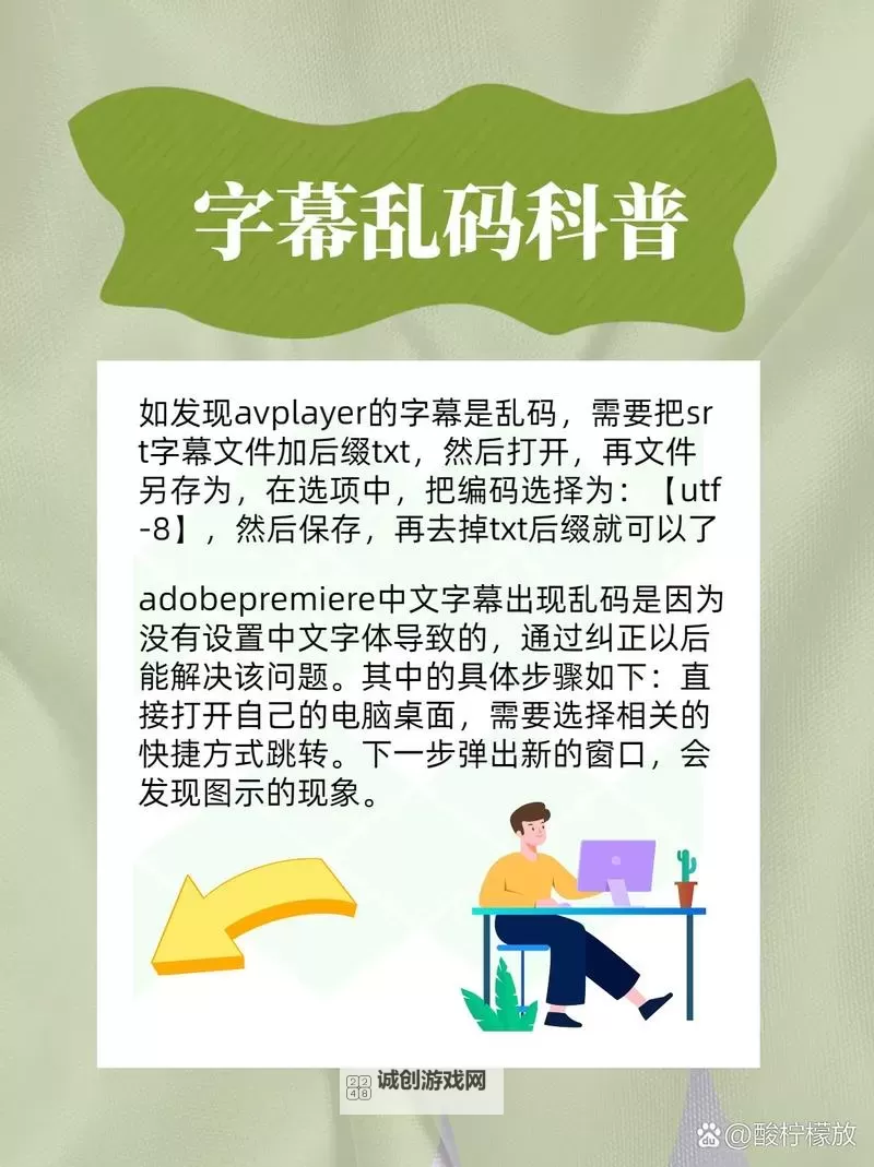 排查指南:解决中文字字幕11页中文乱码问题的方法图1