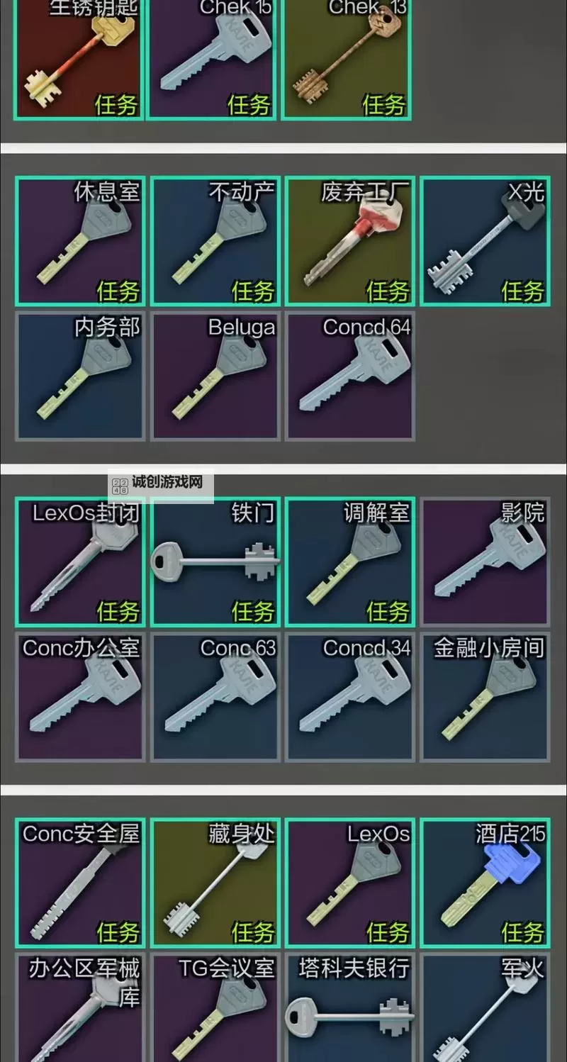 《逃离塔科夫》海关宿舍钥匙收集攻略 钥匙来源及用处说明图1