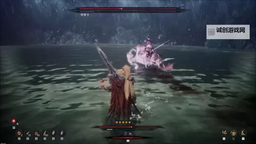 《第一狂战士卡赞》特萝卡最高难度巨剑打法攻略 特萝卡怎么打图1