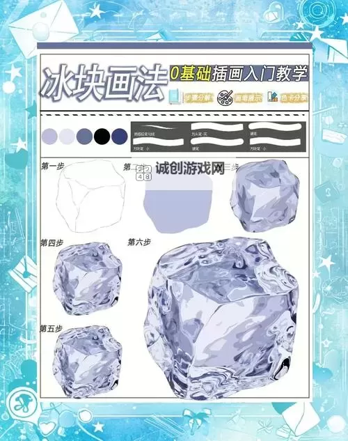 怎么把冰块一颗一颗往里堆的技巧与方法图2