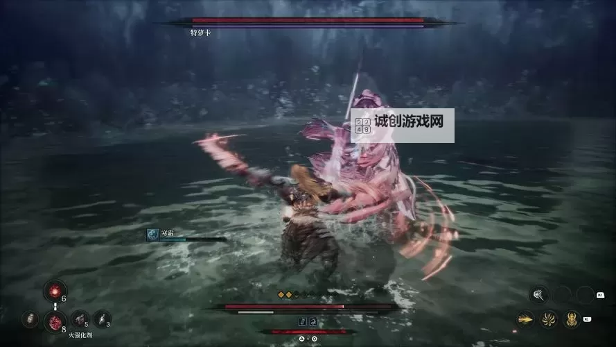 《第一狂战士卡赞》特萝卡最高难度巨剑打法攻略 特萝卡怎么打图2