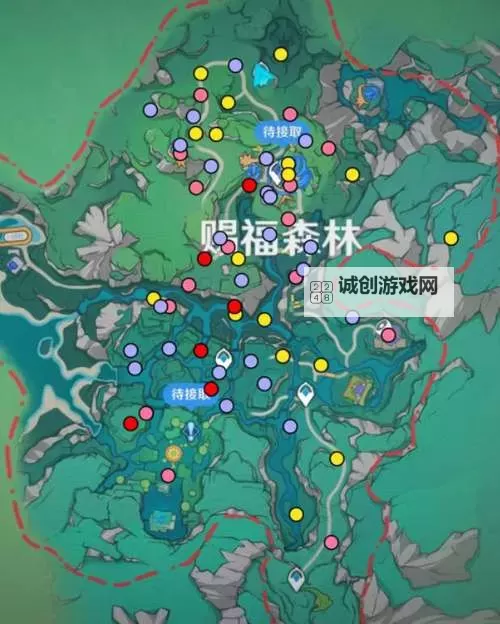 《原神》4.8希穆兰卡12个限时挑战位置图1