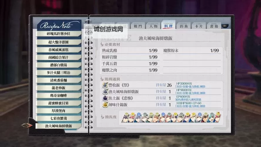 英雄传说:闪之轨迹2 全AP全书籍料理宝箱收集流程攻略图1