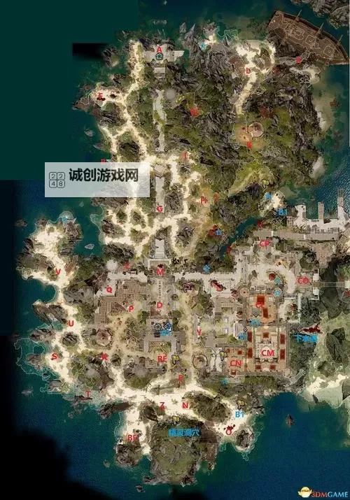 神界3:原罪 大地图一览图1