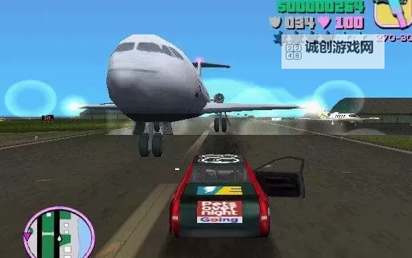 罪恶都市飞机：穿越黑暗与光明的天空之旅图1