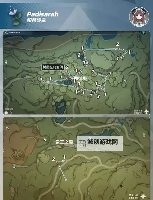 《原神》妮露突破材料收集路线分享图1