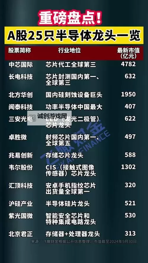 深入分析:中国三只芯片龙头股引领半导体行业新格局图2