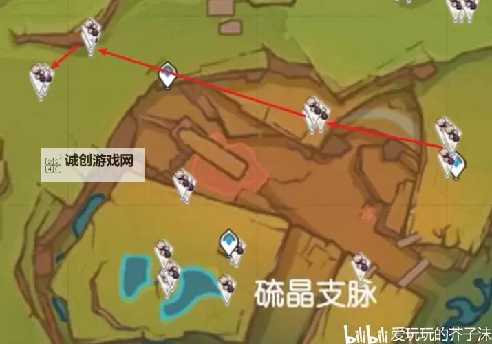 《原神》5.0肉龙掌位置及获取方法 肉龙掌收集路线图1