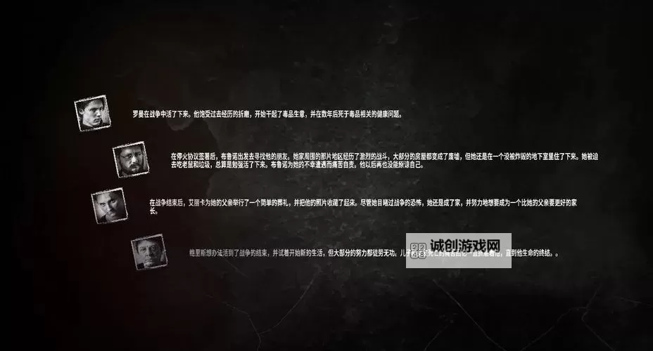 《这是我的战争》新手玩法技巧心得与角色属性特点一览图1