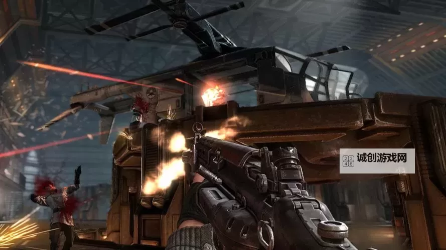 德军总部:新秩序 取下重机枪的方法图1