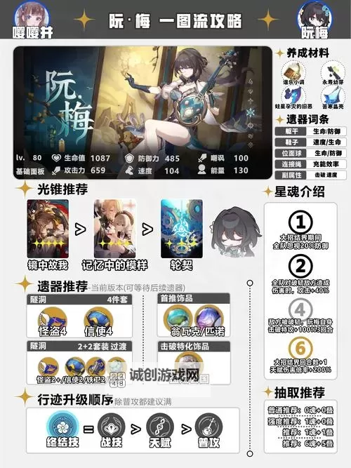 《崩坏星穹铁道》阮梅全方位培养攻略及抽取建议 阮梅值得抽吗图1