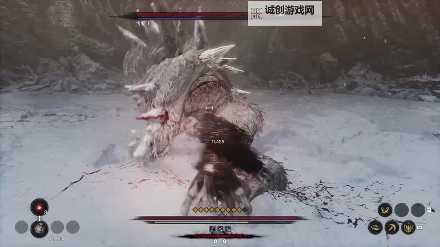 《第一狂战士卡赞》雪魈王公式化简单打法 雪魈王怎么打图2