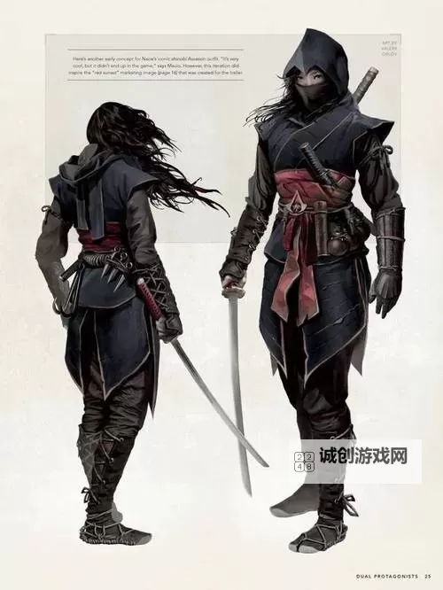 《刺客信条影》奈绪江与弥助武器、技能演示图1