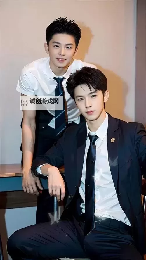 中国2人chineseboy帅哥们:两位帅气少年共绘青春记忆图1