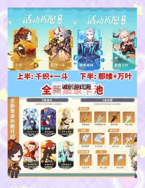 《原神》4.4版本自选皮肤前瞻 原神4.4版本自选皮肤是什么图1