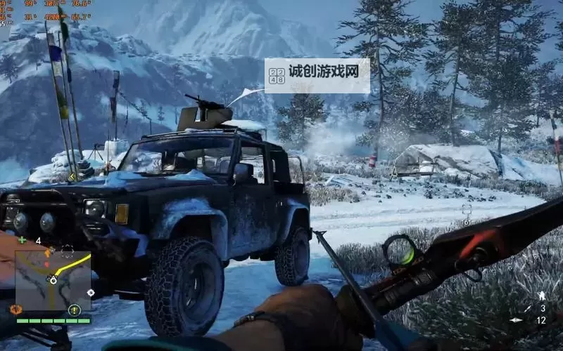 《孤岛惊魂4》DLC含金量大的观察点位置图1