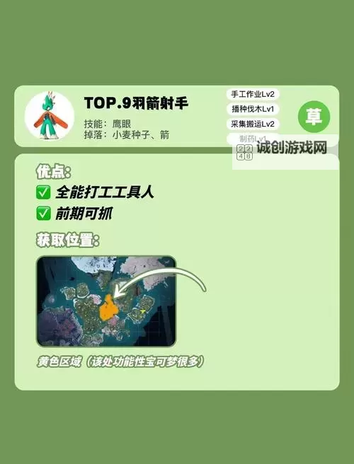 《幻兽帕鲁》企丸丸捕捉位置一览 幻兽帕鲁企丸丸在哪抓图1