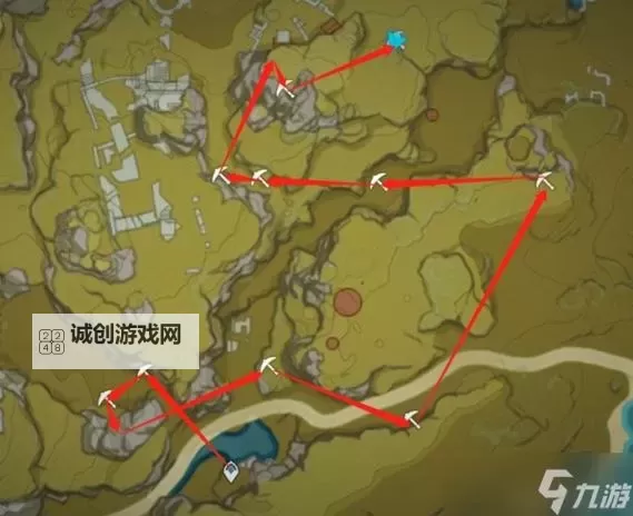 《原神》3.3版璃月特产石珀收集攻略图1