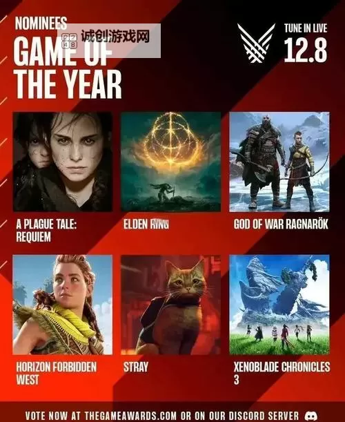 TGA2024年度最佳游戏入围名单一览 TGA2024年度最佳有哪些游戏入围图1