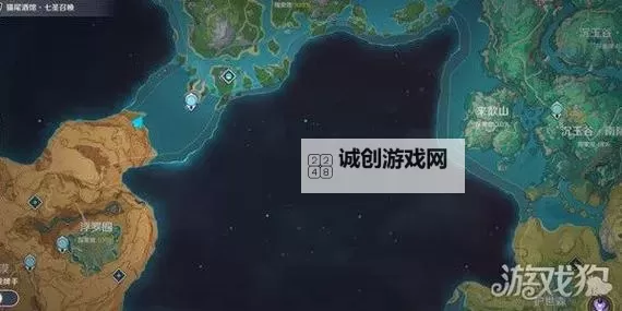 《原神》4.2新地图开图路线分享 4.2新区域锚点位置一览图1