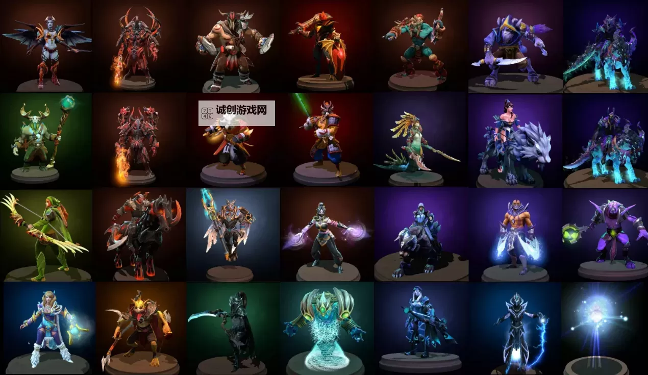 《刀塔霸业》英雄图鉴一览 刀塔霸业全英雄介绍图1