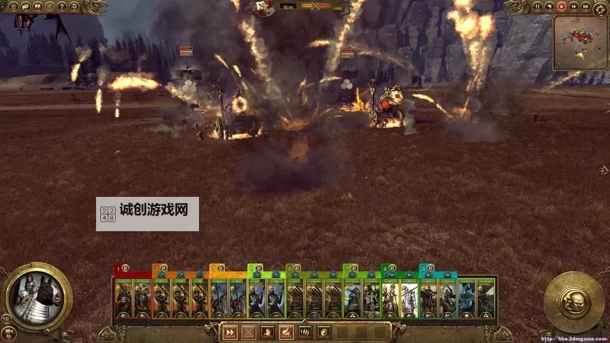 《战锤全面战争》战役画面技能科技初玩感受图1