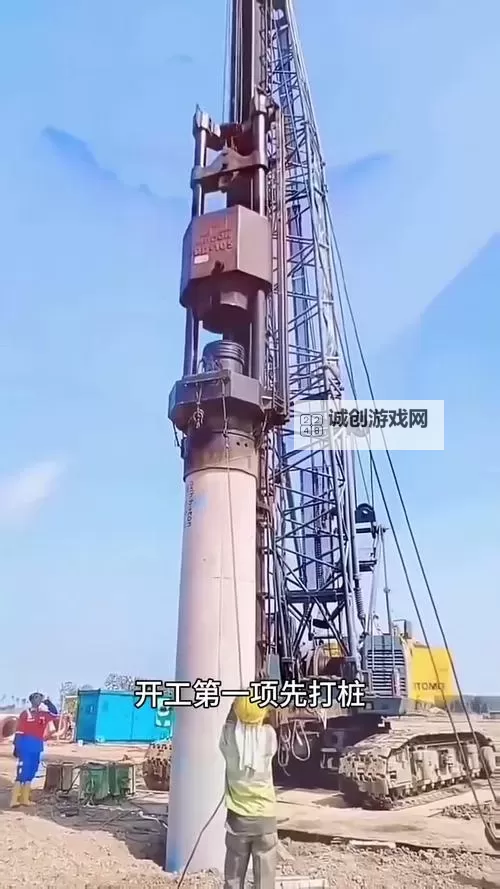 中国青年gary助力东北大飞机打桩奋勇前行显担当图1