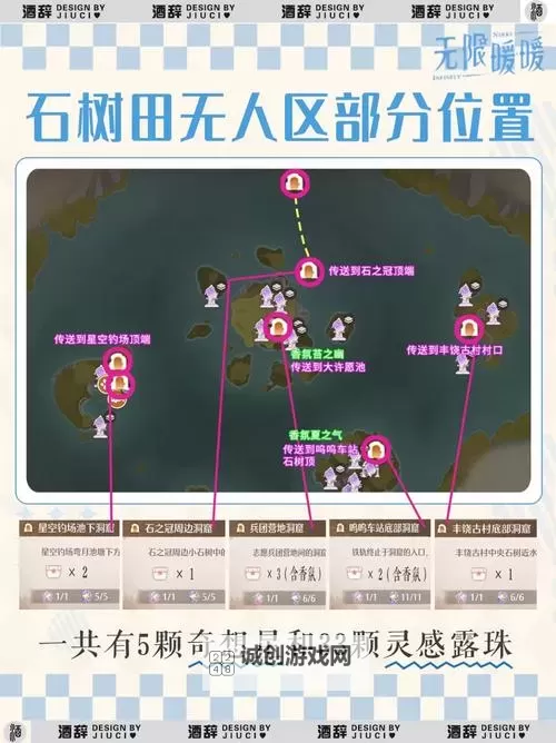 《无限暖暖》洞穴位置整理图1