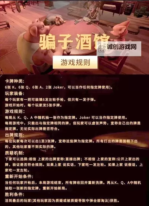《骗子酒吧》两种玩法规则与操作介绍 骗子酒吧怎么玩图1