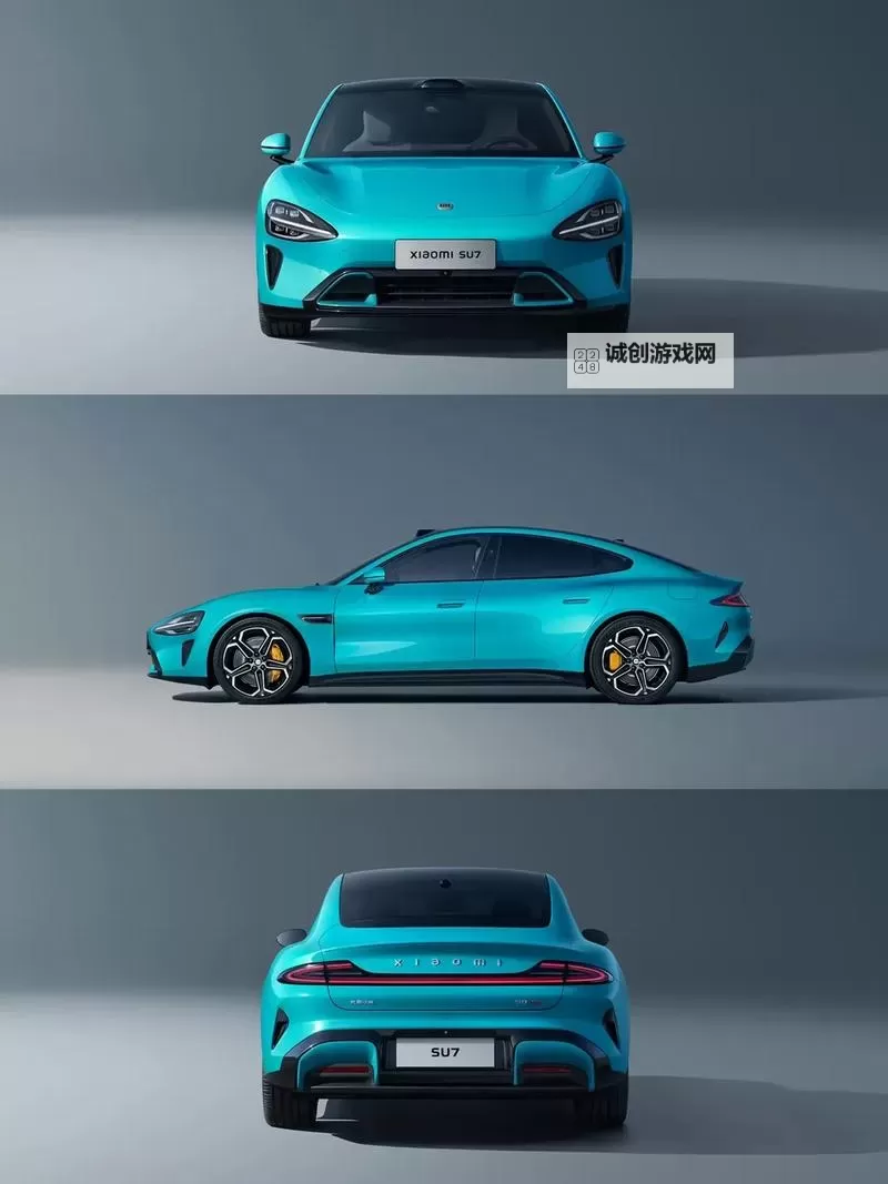 小米汽车SU7配色一览 小米汽车SU7有几款配色图1