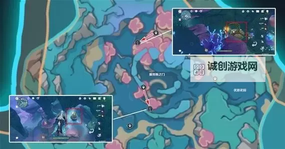 《原神》旧日之海黄金大鮟鱇位置一览图1