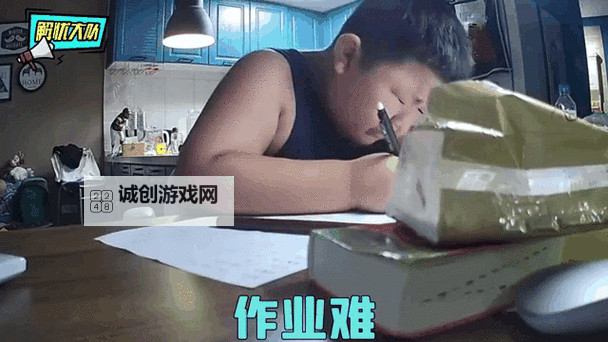 奇趣日记：我坐在哥哥的棍子上写作业的冒险故事图1