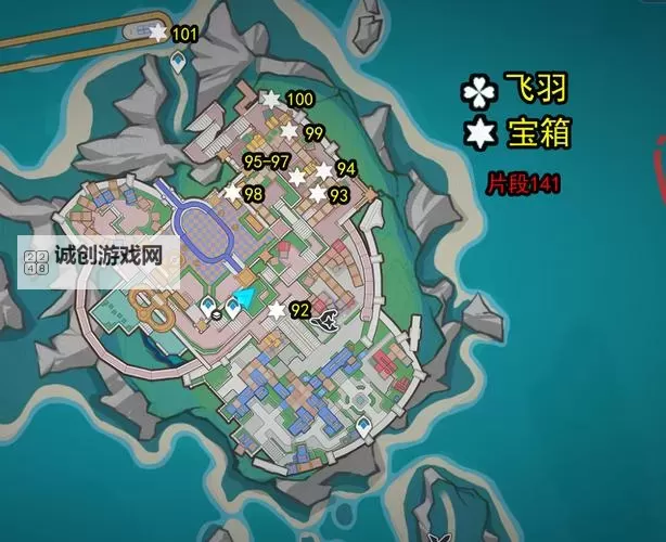 原神4.8版本希穆兰卡宝箱收集攻略 4.8悠乐片段全在哪里图示介绍图2