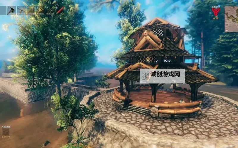 《Valheim英灵神殿》日式天守建造过程分享图1
