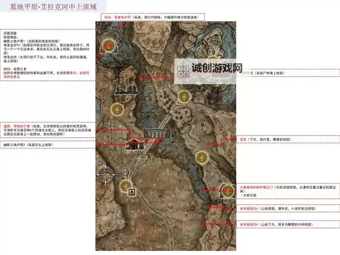 《艾尔登法环》黄金树之影DLC开局武器跑图收集攻略图1