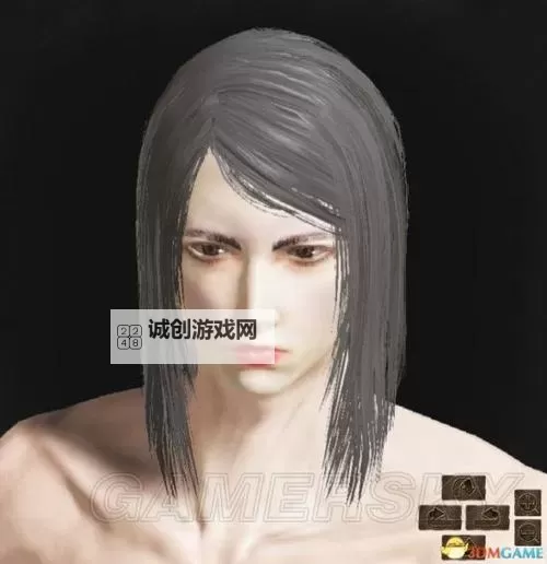 《黑暗之魂3》绝美银发少女捏脸数据分享图1