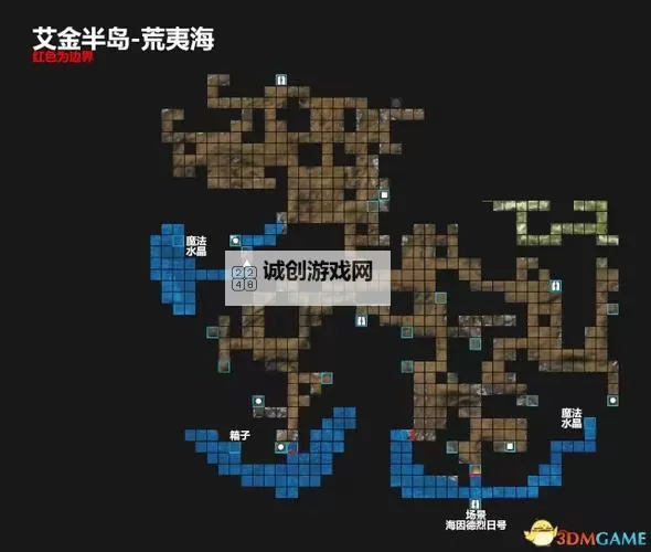 魔法门10:传承 第三章地图攻略图1