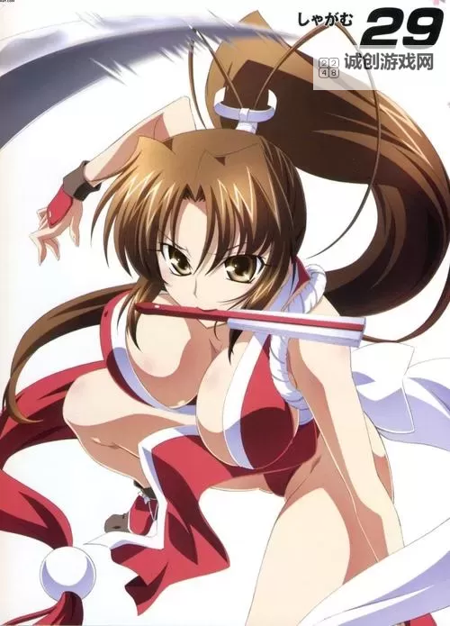 不知火舞被公园狂野漫画：激情展现的热血瞬间图1