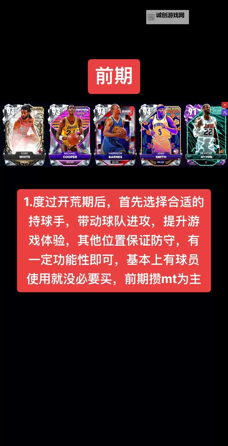 《NBA 2K20》MT模式阵容分享 MT模式用什么阵容图1