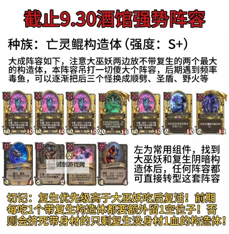 《炉石传说》酒馆战棋全种族强力流派推荐 哪个流派比较厉害图1